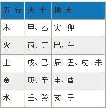 8字 五行|生辰八字算命